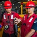 USS Ronald Reagan (CVN 76) conducts a fueling-at-sea and replenishment-at-sea with USNS Rappahannock (T-AO 204)