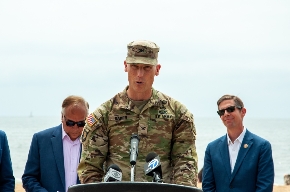 City, corps celebrates San Clemente beach expansion