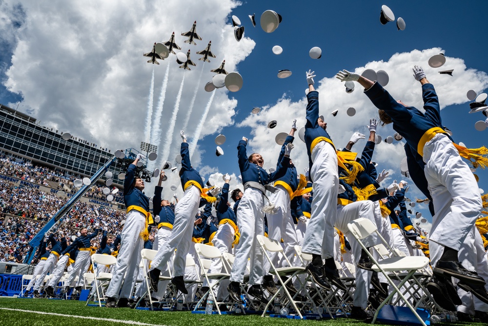 USAFA Graduation Ceremony 2024