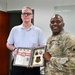 Command SEL presents award to Lt. Col. Robert L. Walquist Jr.