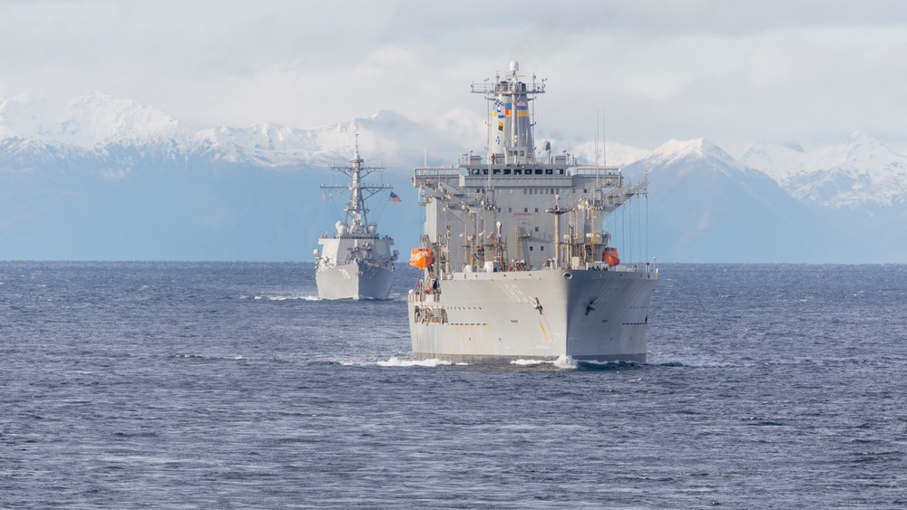 George Washington Transits the Strait of Magellan