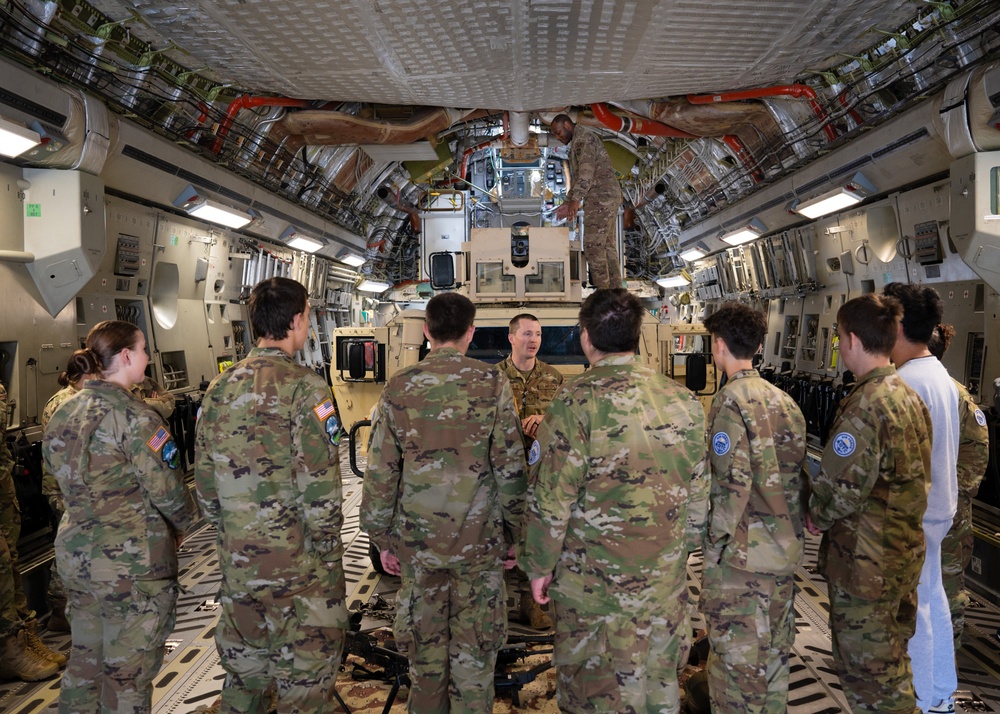Team McChord hosts Bonney Lake High School JROTC
