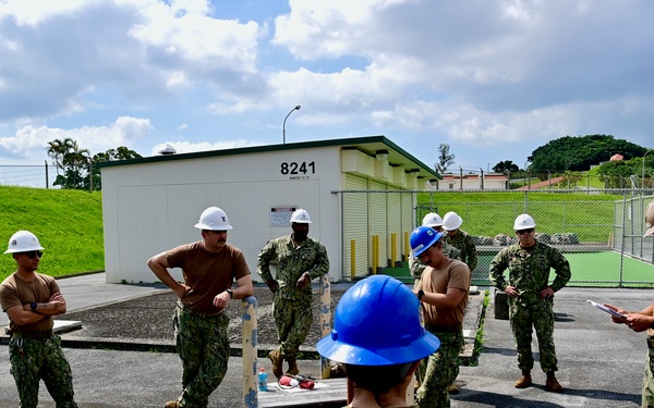 NMCB-5 and NMCB-4 Seabees Conduct Crane Recertification
