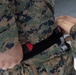 U.S. Marines and Sailors conduct simulated casualty evacuation operations during Distributed Aviation Operations Exercise 24