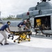 U.S. Marines and Sailors conduct simulated casualty evacuation operations during Distributed Aviation Operations Exercise 24