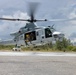 U.S. Marines with HMLA-167 train with U.S. Navy for casualty evacuation operations during Distributed Aviation Operations Exercise 24