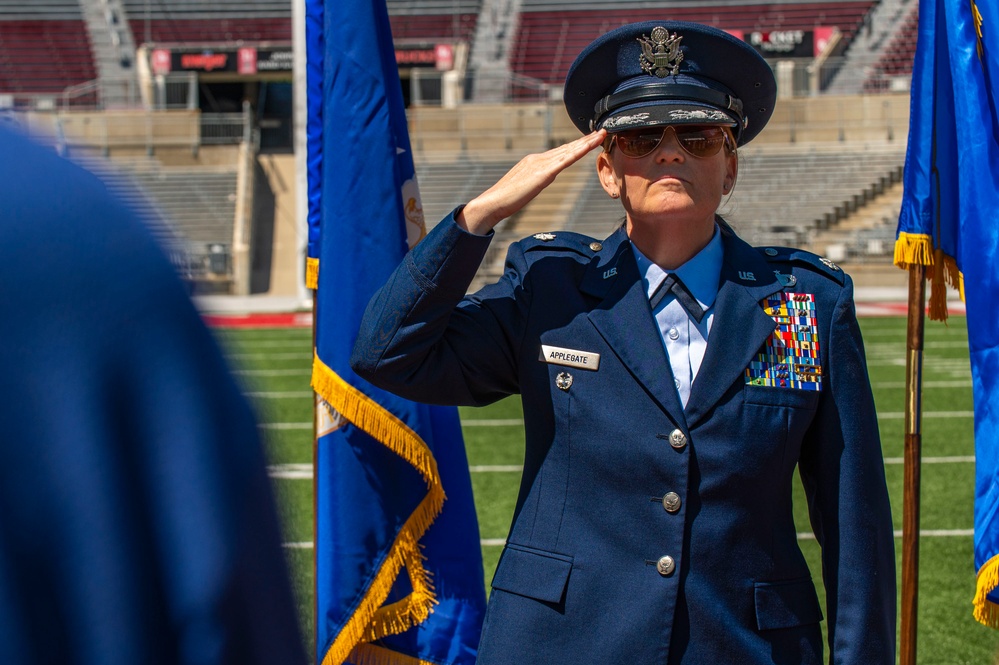 Col. Applegate Promotion Ceremony at The Shoe