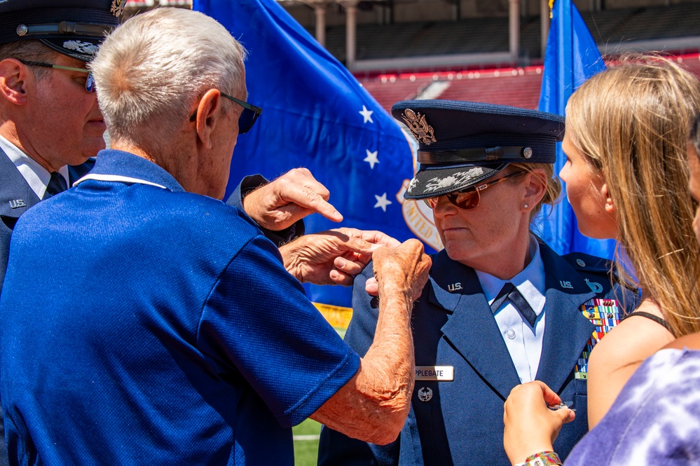 Col. Applegate Promotion Ceremony at The Shoe