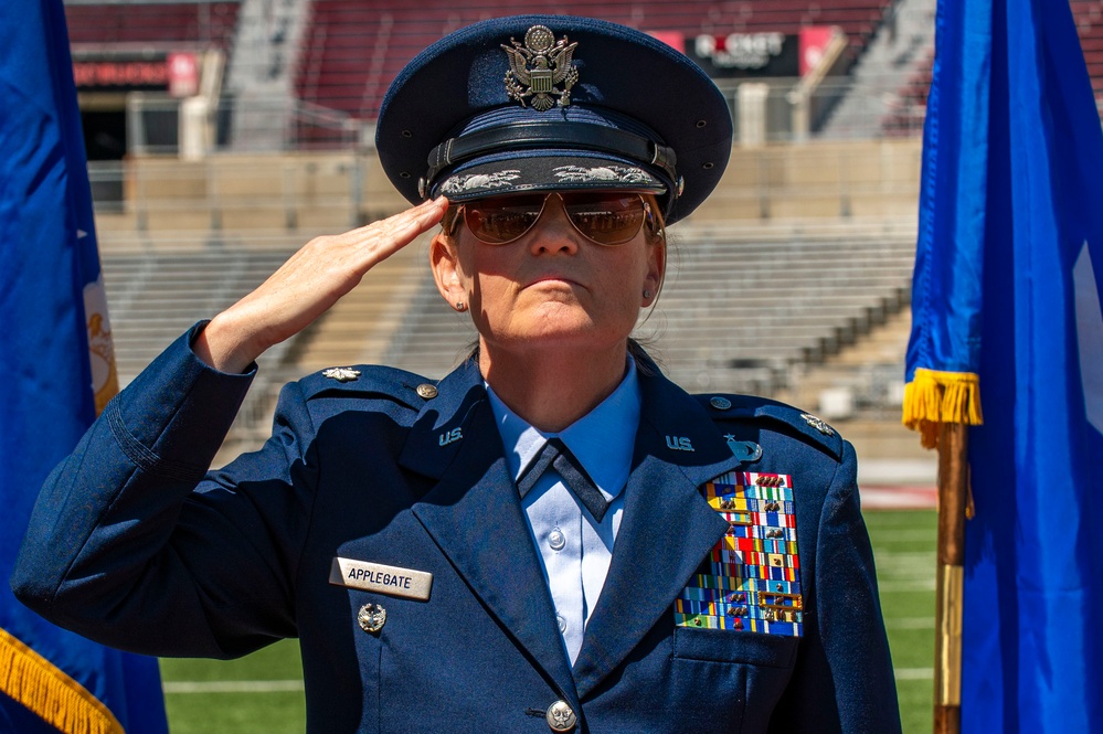 Col. Applegate Promotion Ceremony at The Shoe