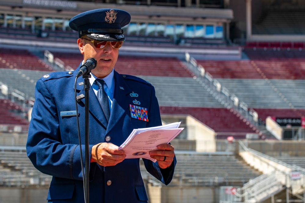 Col. Applegate Promotion Ceremony at The Shoe