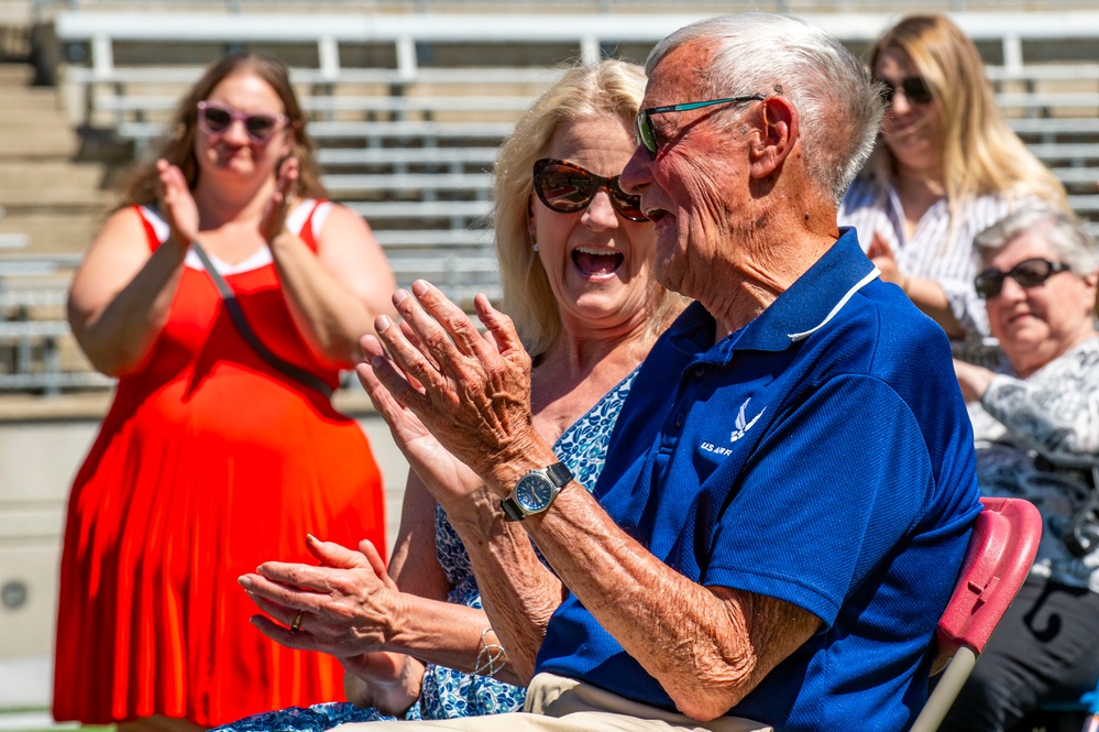 Col. Applegate Promotion Ceremony at The Shoe