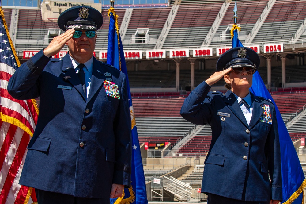 Col. Applegate Promotion Ceremony at The Shoe