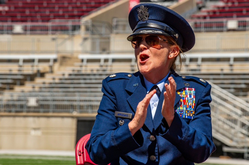 Col. Applegate Promotion Ceremony at The Shoe