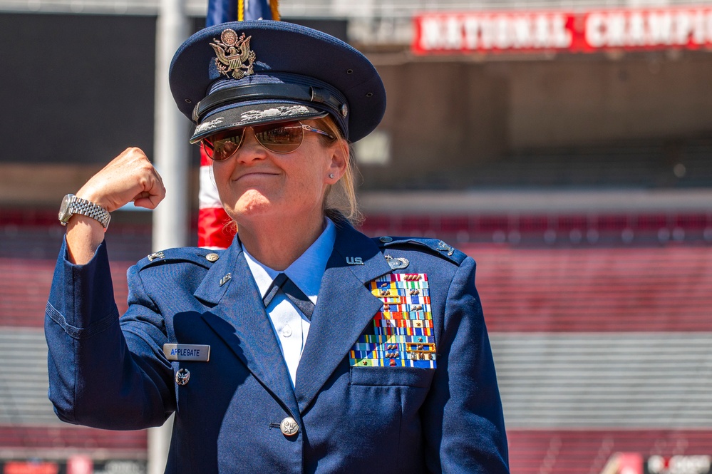 Col. Applegate Promotion Ceremony at The Shoe