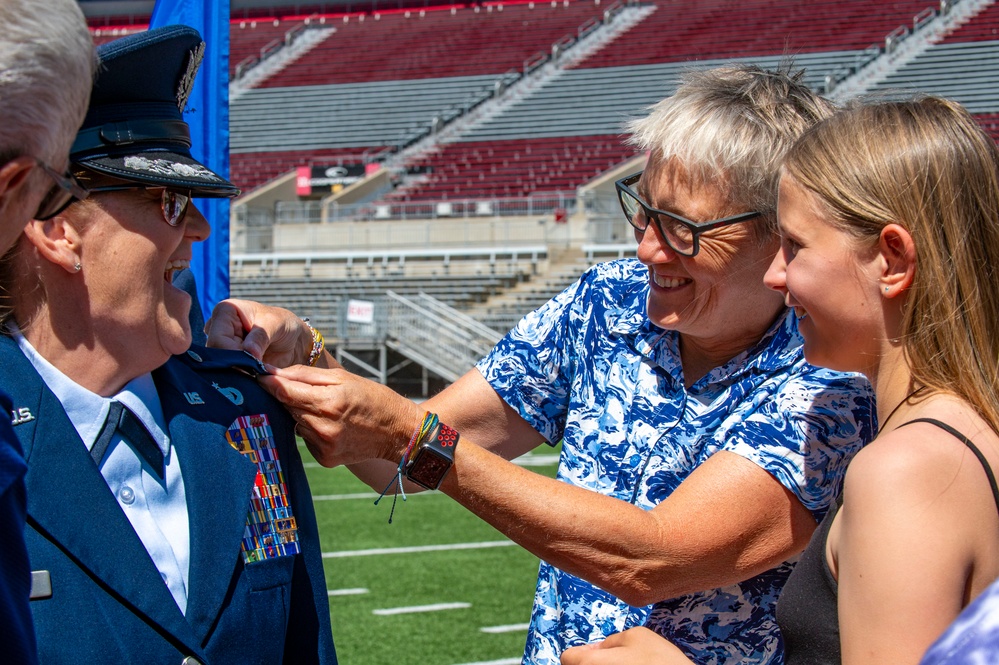 Col. Applegate Promotion Ceremony at The Shoe