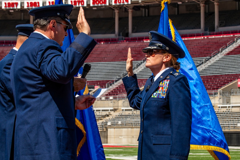 Col. Applegate Promotion Ceremony at The Shoe