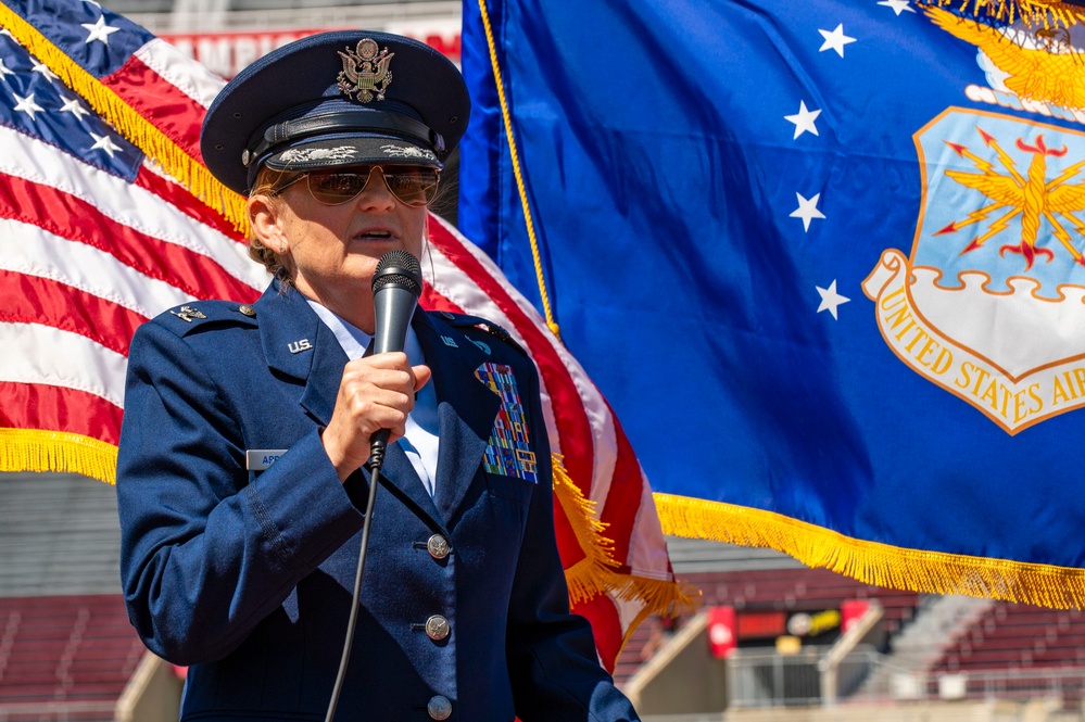 Col. Applegate Promotion Ceremony at The Shoe