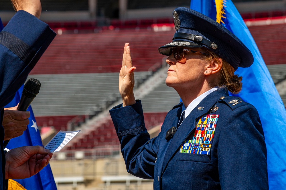 Col. Applegate Promotion Ceremony at The Shoe