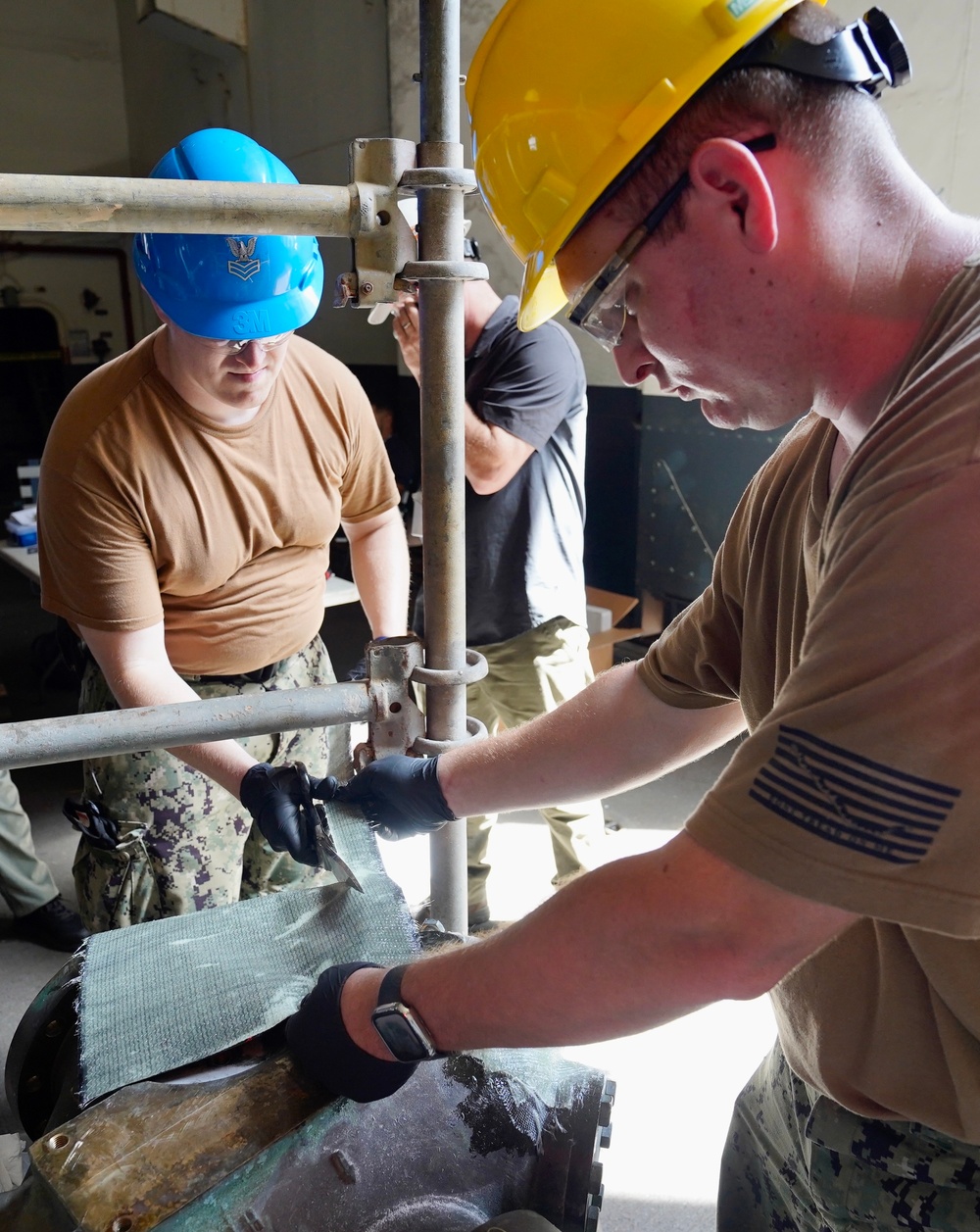 Salvage Exercise 24-001 Aboard the Decommissioned USS Tarawa