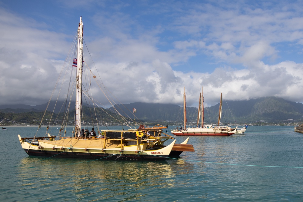 FestPAC 2024: The Polynesian Voyaging Society departs from MCBH