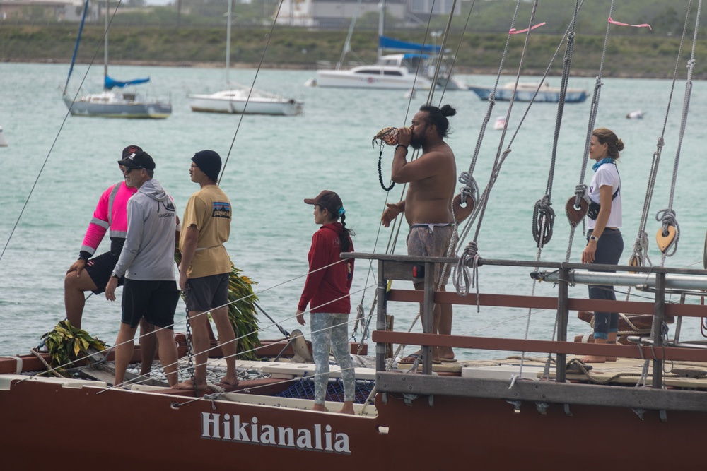 FestPAC 2024: Marine Corps Base Hawaii welcomes the Polynesian Voyaging Society