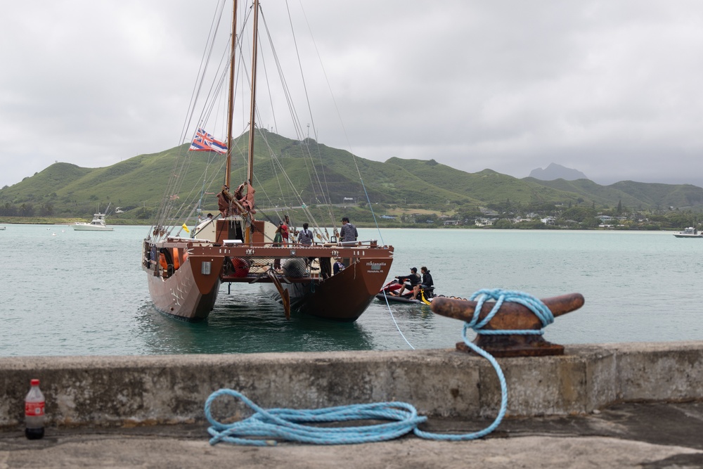 FestPAC 2024: Marine Corps Base Hawaii welcomes the Polynesian Voyaging Society