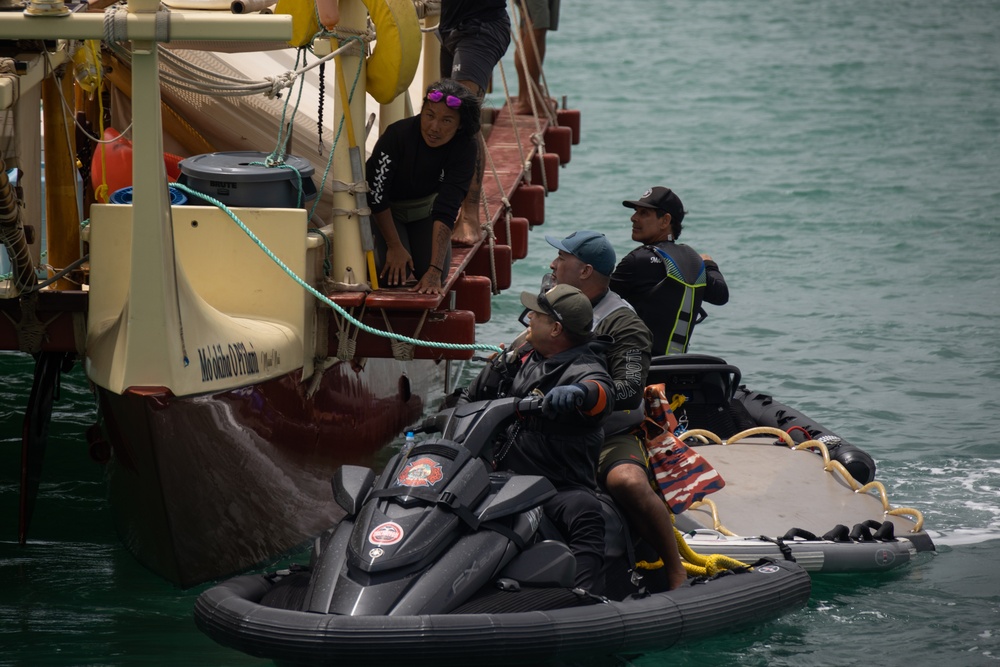 FestPAC 2024: Marine Corps Base Hawaii welcomes the Polynesian Voyaging Society