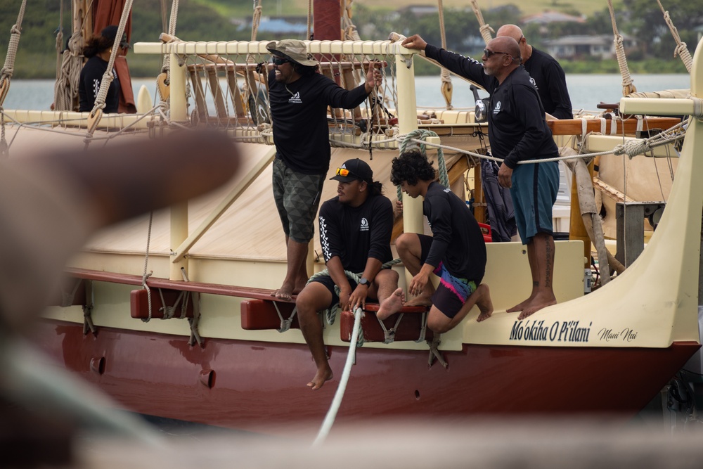 FestPAC 2024: Marine Corps Base Hawaii welcomes the Polynesian Voyaging Society