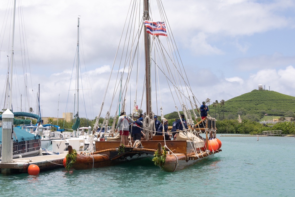 FestPAC 2024: Marine Corps Base Hawaii welcomes the Polynesian Voyaging Society