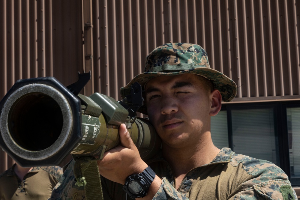 4th Marines Rehearse Firing Rocket Systems
