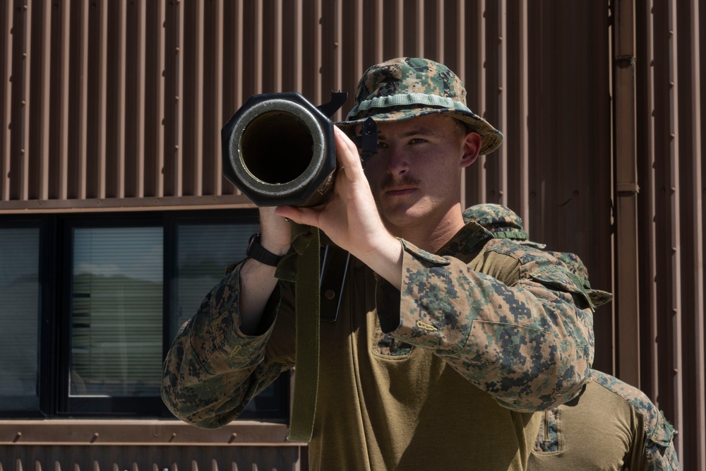 4th Marines Rehearse Firing Rocket Systems