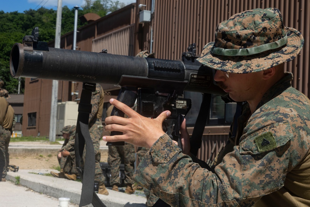 4th Marines Rehearse Firing Rocket Systems