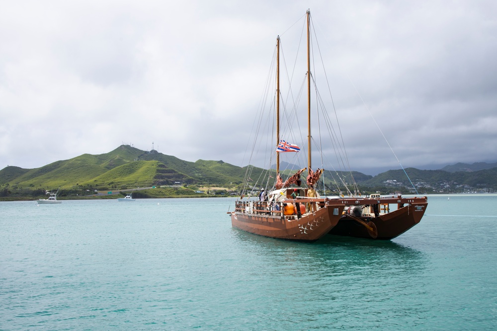 FestPAC 2024: Marine Corps Base Hawaii welcomes the Polynesian Voyaging Society