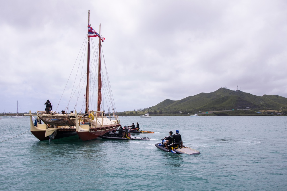 FestPAC 2024: Marine Corps Base Hawaii welcomes the Polynesian Voyaging Society