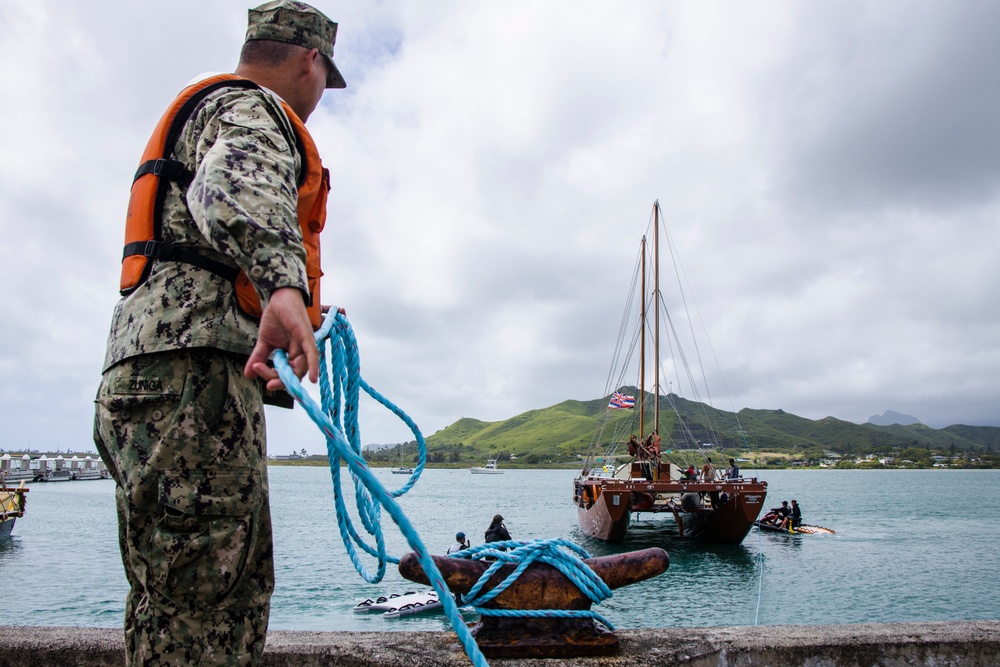 FestPAC 2024: Marine Corps Base Hawaii welcomes the Polynesian Voyaging Society