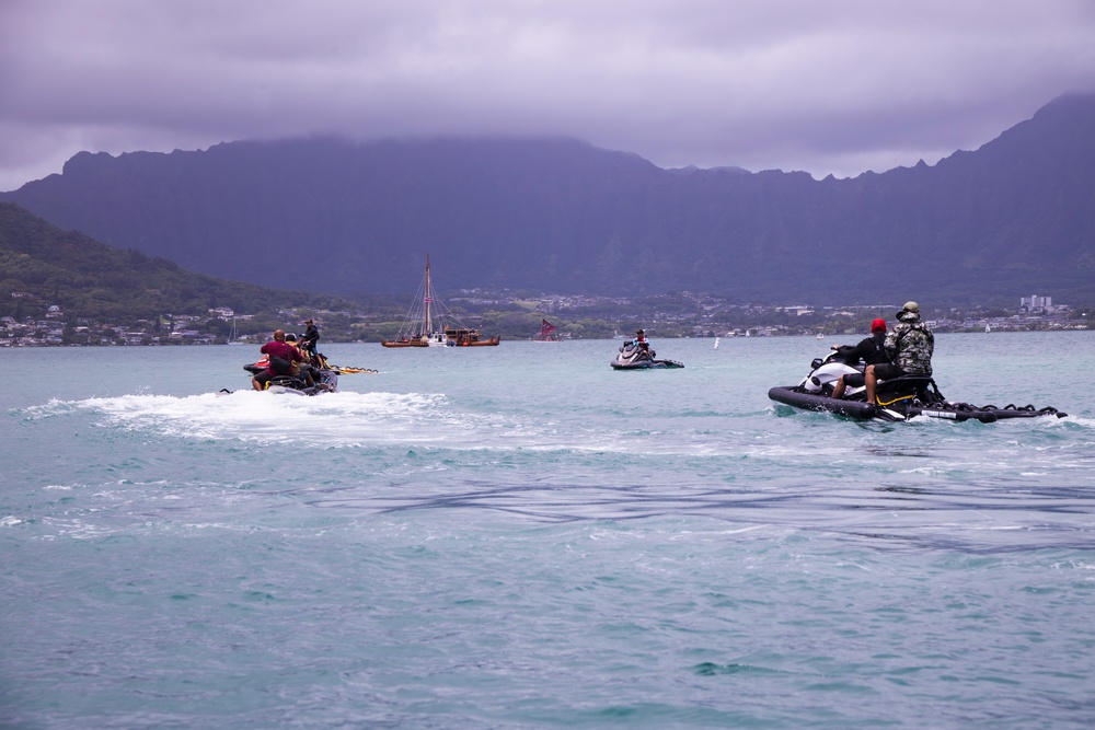 FestPAC 2024: Marine Corps Base Hawaii welcomes the Polynesian Voyaging Society