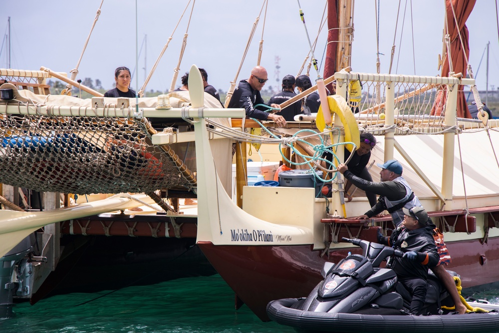 FestPAC 2024: Marine Corps Base Hawaii welcomes the Polynesian Voyaging Society