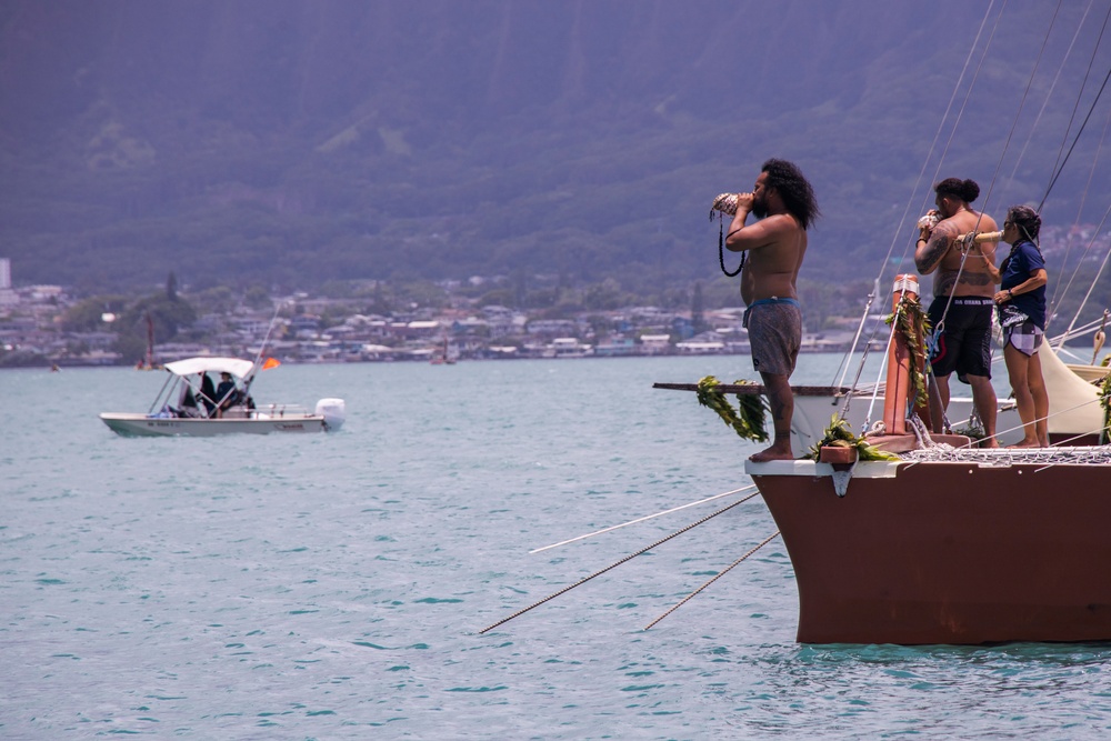 FestPAC 2024: Marine Corps Base Hawaii welcomes the Polynesian Voyaging Society