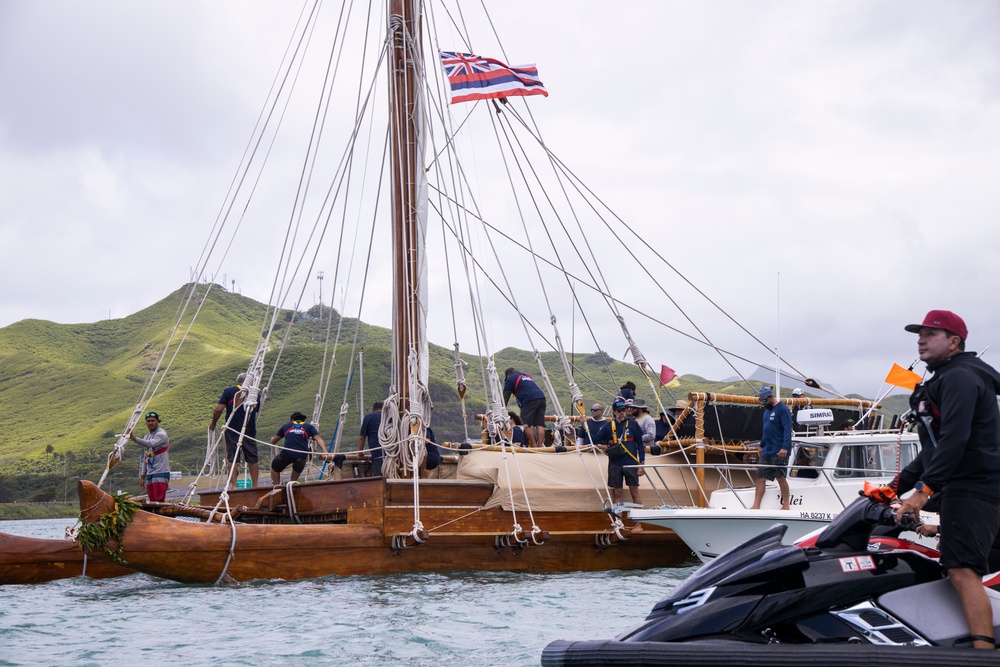 FestPAC 2024: Marine Corps Base Hawaii welcomes the Polynesian Voyaging Society