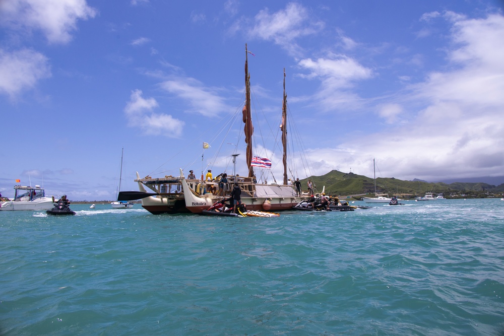 FestPAC 2024: Marine Corps Base Hawaii welcomes the Polynesian Voyaging Society