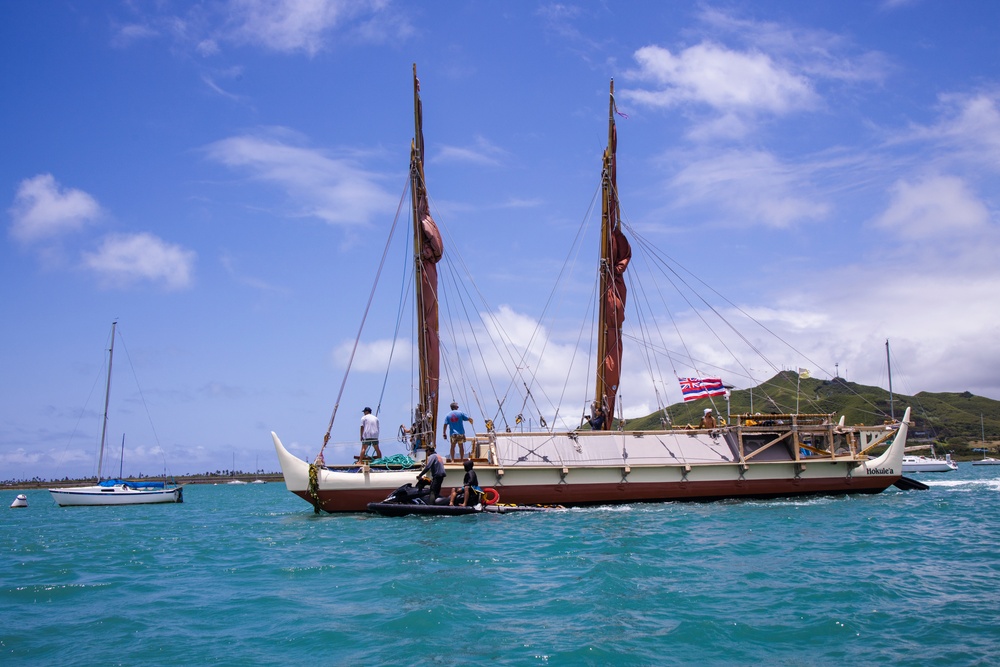 FestPAC 2024: Marine Corps Base Hawaii welcomes the Polynesian Voyaging Society