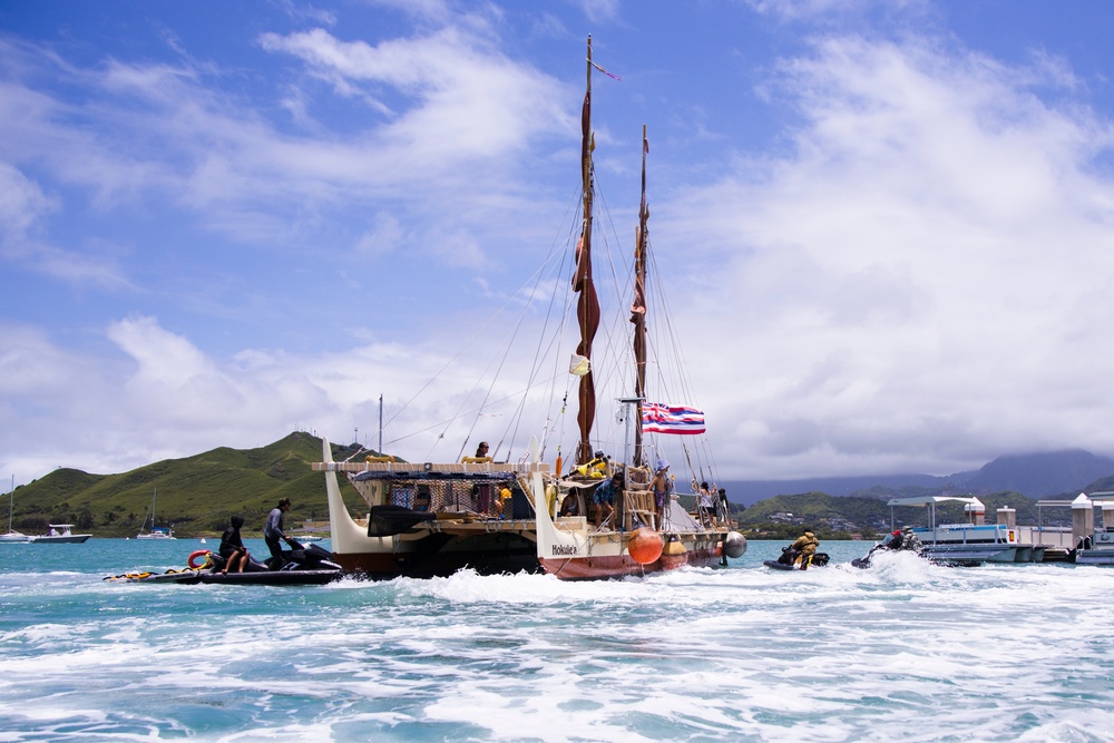 FestPAC 2024: Marine Corps Base Hawaii welcomes the Polynesian Voyaging Society