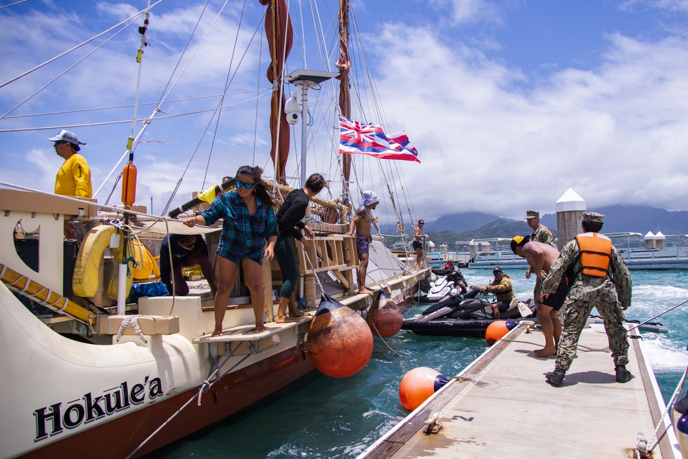 FestPAC 2024: Marine Corps Base Hawaii welcomes the Polynesian Voyaging Society