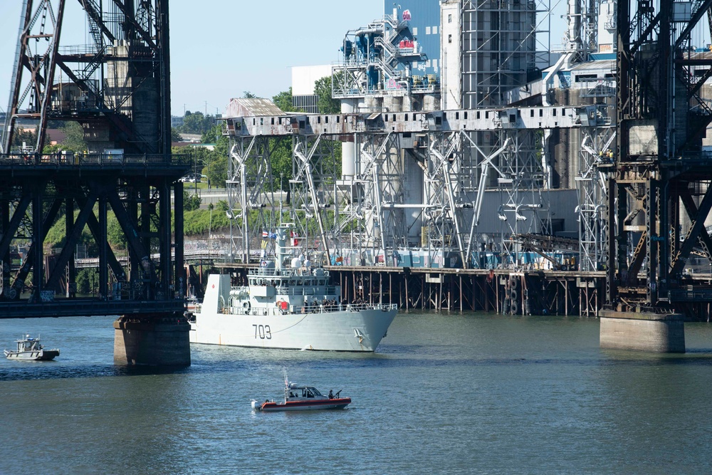 Portland Fleet Week Welcomes Ships from U.S. Navy, U.S. Coast Guard and Royal Canadian Navy