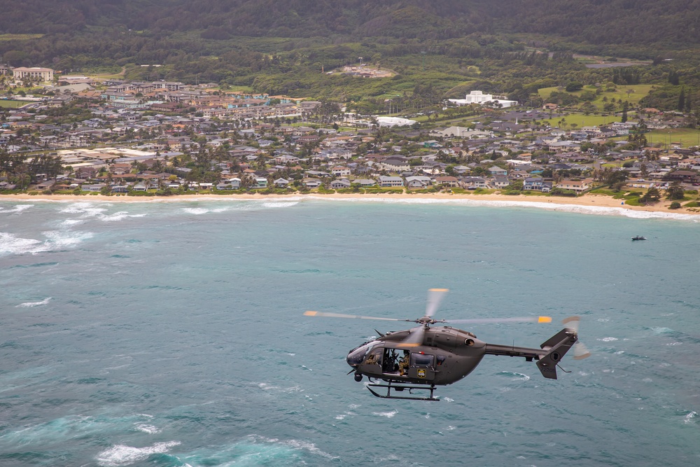 Hawaii’s Lakotas with the 3-140th Aviation Soar Through the Sky