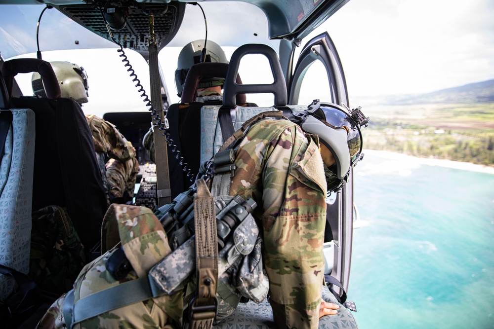 Hawaii’s Lakotas with the 3-140th Aviation Soar Through the Sky