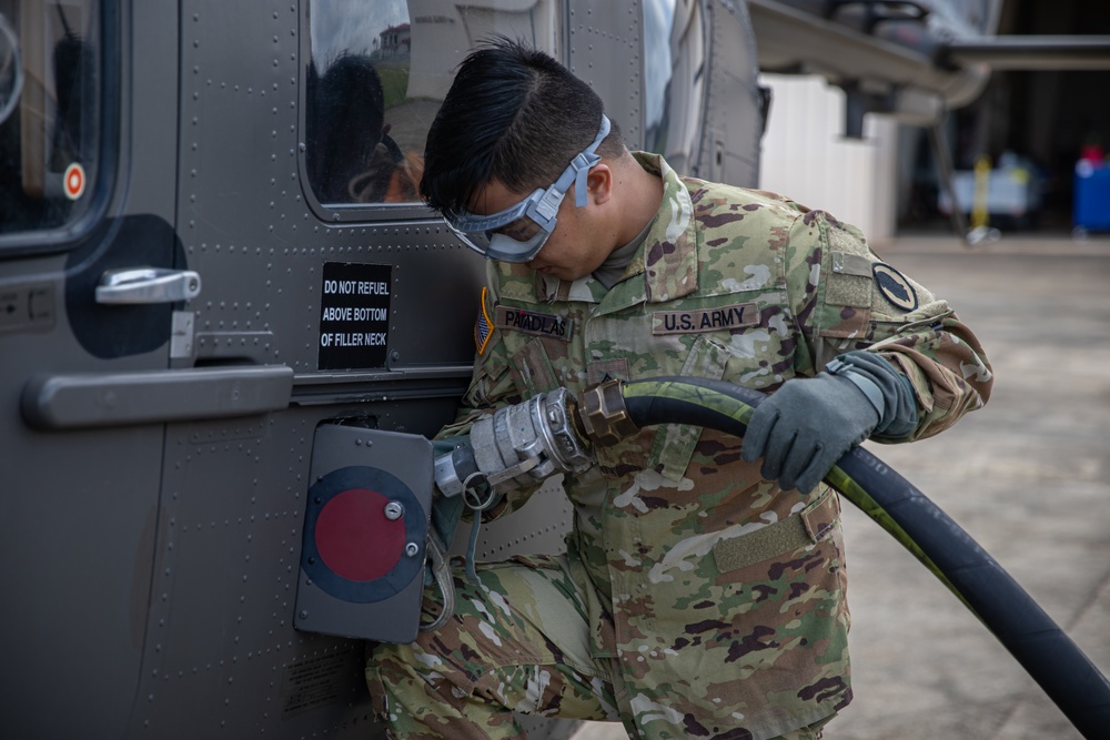 Hawaii’s Lakotas with the 3-140th Aviation Soar Through the Sky