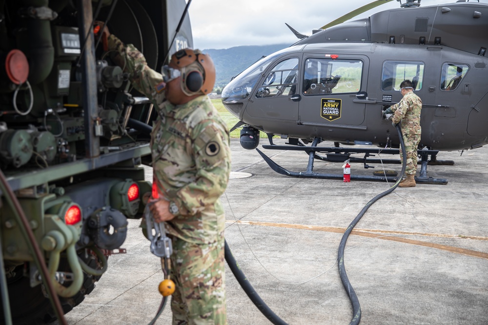 Hawaii’s Lakotas with the 3-140th Aviation Soar Through the Sky