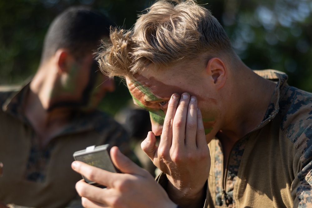 Battalion Landing Team 1/4 conducts jungle warfare training