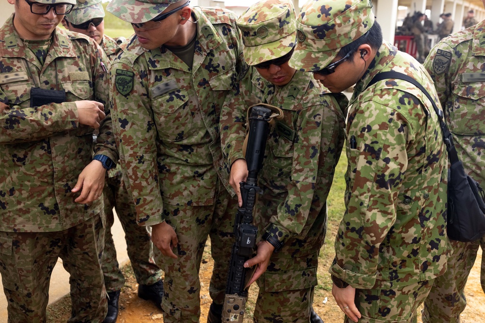 JGSDF visit with 3d Recon 